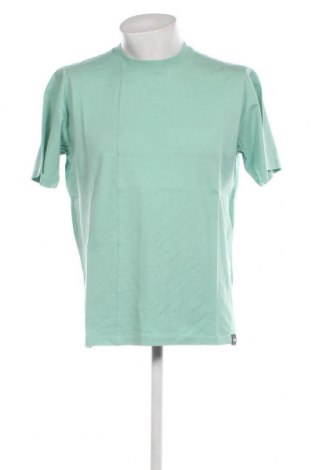 Męski T-shirt Pull&Bear, Rozmiar M, Kolor Zielony, Cena 36,05 zł