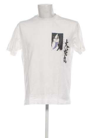 Ανδρικό t-shirt Pull&Bear, Μέγεθος M, Χρώμα Λευκό, Τιμή 10,82 €