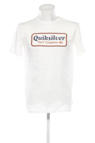 Мъжка тениска Quiksilver, Размер M, Цвят Бял, Цена 31,00 лв.