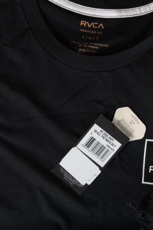 Herren T-Shirt RVCA, Größe L, Farbe Schwarz, Preis 15,98 €