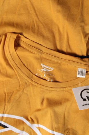 Tricou de bărbați Reebok, Mărime L, Culoare Galben, Preț 101,98 Lei