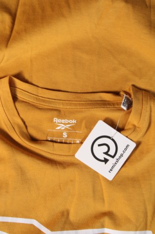 Мъжка тениска Reebok, Размер S, Цвят Жълт, Цена 27,90 лв.