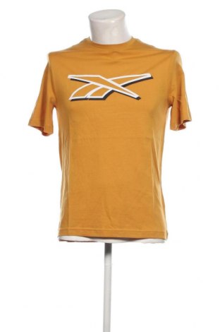 Ανδρικό t-shirt Reebok, Μέγεθος S, Χρώμα Κίτρινο, Τιμή 15,98 €