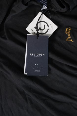 Herren T-Shirt Religion, Größe M, Farbe Grau, Preis 28,87 €