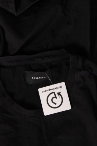 Мъжка тениска Reserved, Размер XL, Цвят Черен, Цена 13,00 лв.