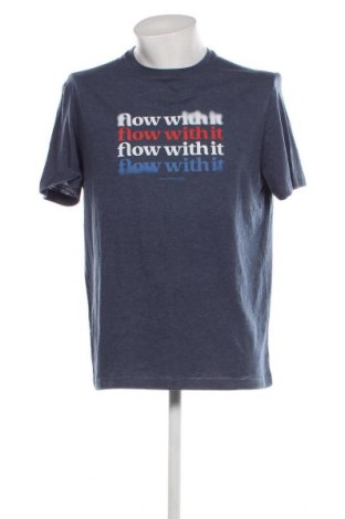 Ανδρικό t-shirt S.Oliver, Μέγεθος L, Χρώμα Μπλέ, Τιμή 8,18 €