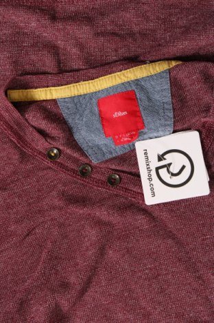 Ανδρικό t-shirt S.Oliver, Μέγεθος L, Χρώμα Κόκκινο, Τιμή 8,66 €