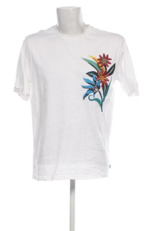 Herren T-Shirt Scotch & Soda, Größe L, Farbe Weiß, Preis 37,11 €