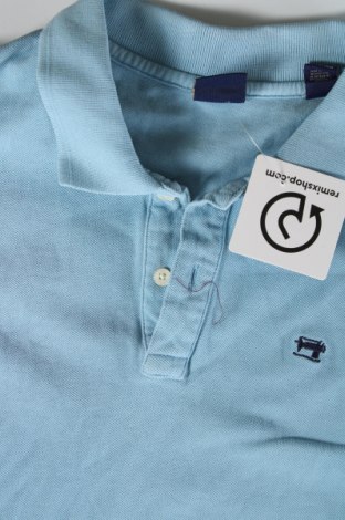 Herren T-Shirt Scotch & Soda, Größe S, Farbe Blau, Preis 23,66 €