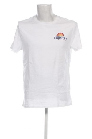Мъжка тениска Superdry, Размер XXL, Цвят Бял, Цена 40,00 лв.