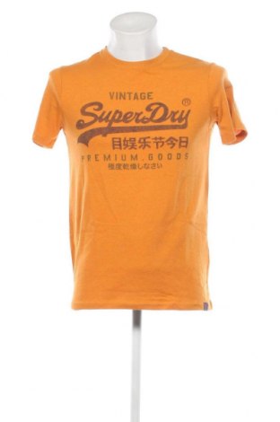 Herren T-Shirt Superdry, Größe S, Farbe Gelb, Preis € 12,37