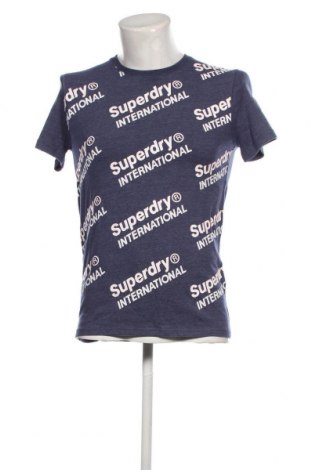 Ανδρικό t-shirt Superdry, Μέγεθος S, Χρώμα Μπλέ, Τιμή 12,37 €