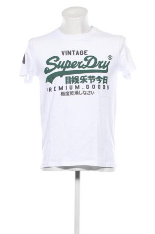 Tricou de bărbați Superdry, Mărime M, Culoare Alb, Preț 131,58 Lei