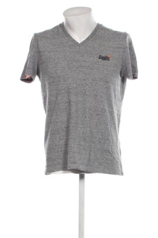 Ανδρικό t-shirt Superdry, Μέγεθος L, Χρώμα Γκρί, Τιμή 11,13 €