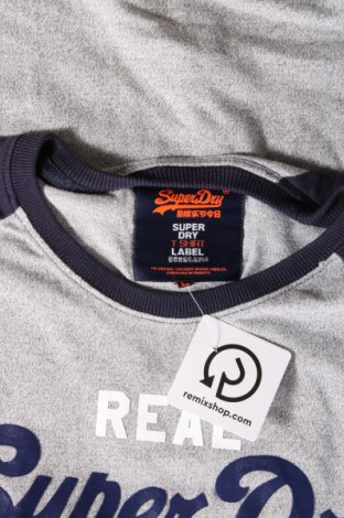 Herren T-Shirt Superdry, Größe L, Farbe Grau, Preis € 12,53