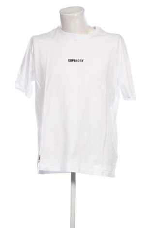 Ανδρικό t-shirt Superdry, Μέγεθος L, Χρώμα Λευκό, Τιμή 20,62 €