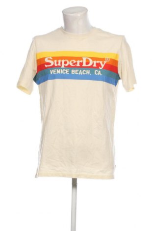 Herren T-Shirt Superdry, Größe L, Farbe Gelb, Preis € 20,62