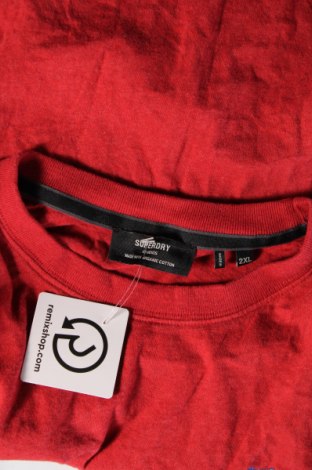 Herren T-Shirt Superdry, Größe XL, Farbe Rot, Preis 12,53 €