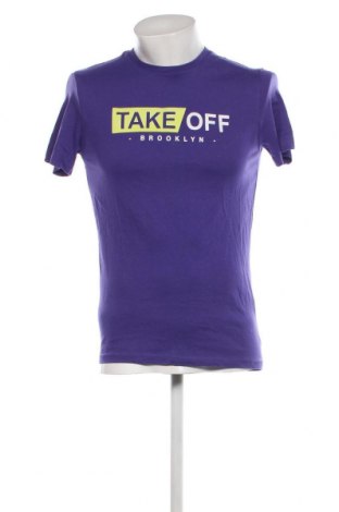 Ανδρικό t-shirt Terranova, Μέγεθος S, Χρώμα Βιολετί, Τιμή 3,97 €