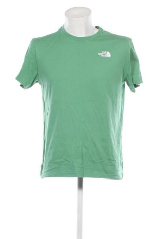 Męski T-shirt The North Face, Rozmiar L, Kolor Zielony, Cena 191,91 zł