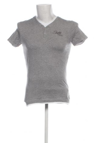 Herren T-Shirt Tom Tailor, Größe S, Farbe Grau, Preis 5,84 €