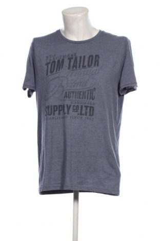 Ανδρικό t-shirt Tom Tailor, Μέγεθος XXL, Χρώμα Μπλέ, Τιμή 8,66 €
