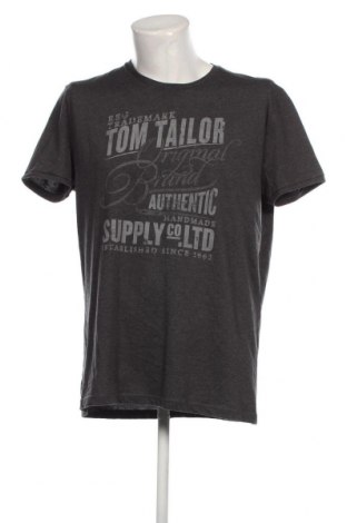 Мъжка тениска Tom Tailor, Размер XXL, Цвят Сив, Цена 14,00 лв.