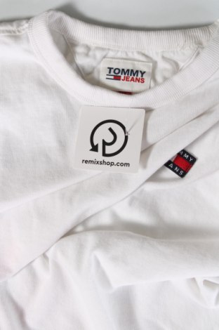 Herren T-Shirt Tommy Jeans, Größe M, Farbe Weiß, Preis 37,11 €