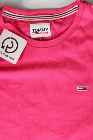 Ανδρικό t-shirt Tommy Jeans, Μέγεθος S, Χρώμα Ρόζ , Τιμή 23,44 €