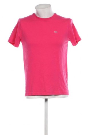 Ανδρικό t-shirt Tommy Jeans, Μέγεθος S, Χρώμα Ρόζ , Τιμή 31,52 €
