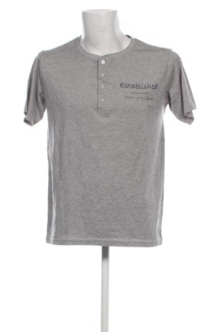 Ανδρικό t-shirt True Style, Μέγεθος M, Χρώμα Γκρί, Τιμή 7,79 €