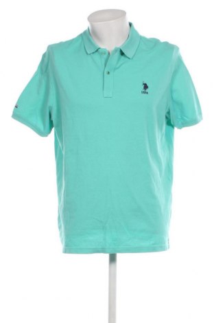 Ανδρικό t-shirt U.S. Polo Assn., Μέγεθος XXL, Χρώμα Μπλέ, Τιμή 25,94 €