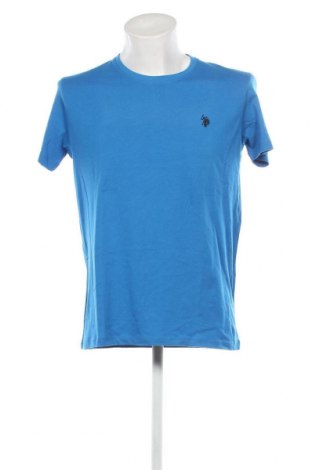 Herren T-Shirt U.S. Polo Assn., Größe L, Farbe Blau, Preis 28,87 €