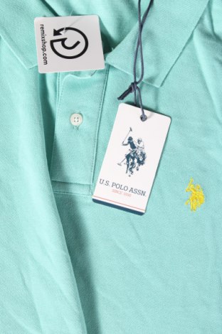 Ανδρικό t-shirt U.S. Polo Assn., Μέγεθος XL, Χρώμα Πράσινο, Τιμή 28,87 €