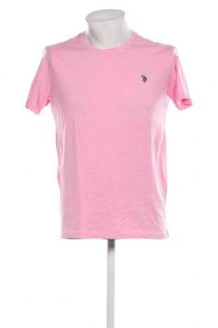 Herren T-Shirt U.S. Polo Assn., Größe L, Farbe Rosa, Preis 28,87 €
