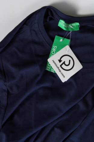 Męski T-shirt United Colors Of Benetton, Rozmiar L, Kolor Niebieski, Cena 82,63 zł