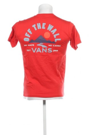 Herren T-Shirt Vans, Größe S, Farbe Rot, Preis 22,68 €