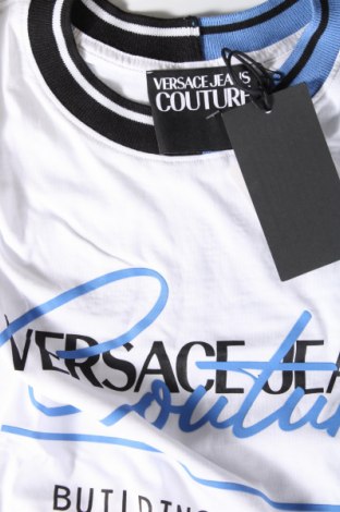 Мъжка тениска Versace Jeans, Размер XXL, Цвят Бял, Цена 114,00 лв.