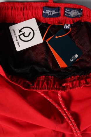 Herren Badeanzug Superdry, Größe M, Farbe Rot, Preis € 36,08