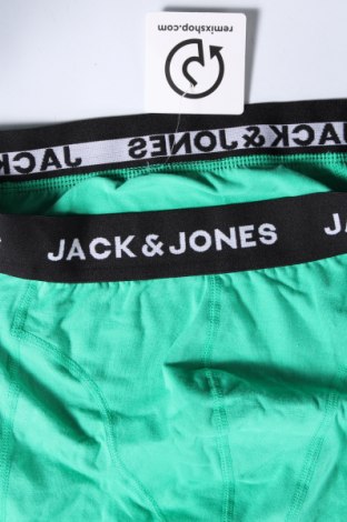 Boxeri bărbătești Jack & Jones, Mărime M, Culoare Verde, Preț 54,74 Lei