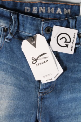 Męskie jeansy Denham, Rozmiar XL, Kolor Niebieski, Cena 183,38 zł