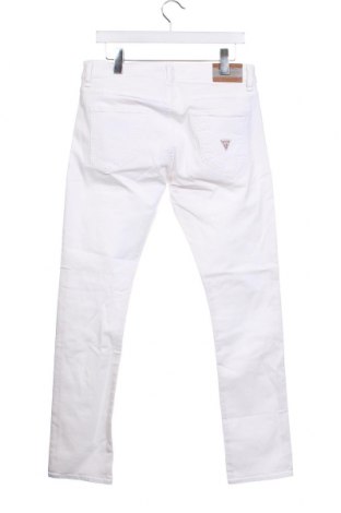 Męskie jeansy Guess, Rozmiar S, Kolor Biały, Cena 224,30 zł