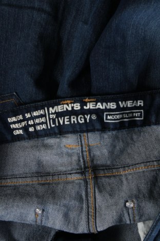 Męskie jeansy Livergy, Rozmiar XL, Kolor Niebieski, Cena 92,76 zł