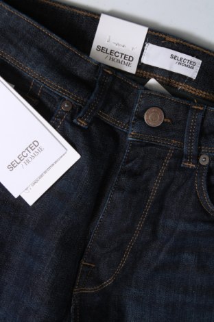 Męskie jeansy Selected Homme, Rozmiar S, Kolor Niebieski, Cena 165,26 zł