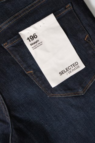 Męskie jeansy Selected Homme, Rozmiar M, Kolor Niebieski, Cena 165,26 zł