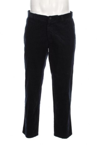 Ανδρικό κοτλέ παντελόνι, Μέγεθος L, Χρώμα Μπλέ, Τιμή 2,69 €