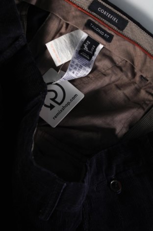 Ανδρικό κοτλέ παντελόνι Cortefiel, Μέγεθος XL, Χρώμα Μπλέ, Τιμή 6,59 €