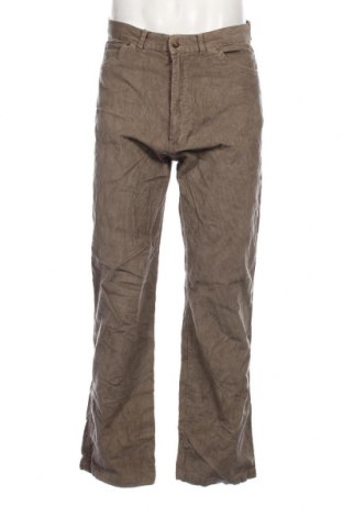 Pantaloni raiați de bărbați Reward, Mărime L, Culoare Maro, Preț 47,70 Lei