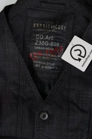 Ανδρικό γιλέκο Esprit de Corp, Μέγεθος M, Χρώμα Γκρί, Τιμή 14,11 €
