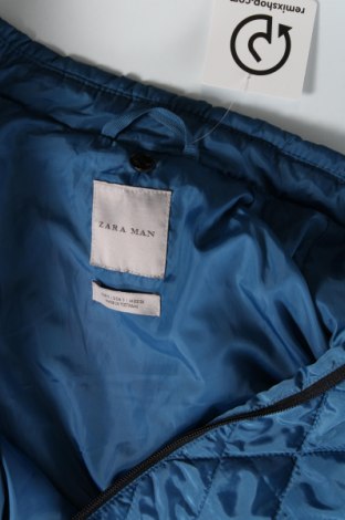 Мъжки елек Zara Man, Размер S, Цвят Син, Цена 27,00 лв.